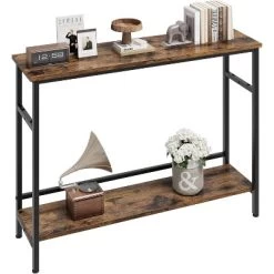 Entryway Table, Console Tables With Storage, 39.3”Rustic Sofa Table With Adjustable Shelf 17 Entryway Table, Console Tables With Storage, 39.3”Rustic Sofa Table With Adjustable Shelf -Garvee GUEST 2fd4c879 cc24 4d78 97ee 7e5c8c260110