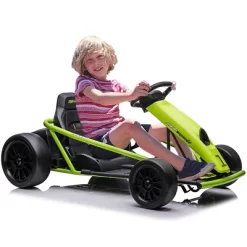24V 9Ah Kids Ride-On Go-Kart Toy, High-Speed 8MPH Drifting Car With Powerful Motors -Garvee GUEST 309f20f3 e943 4ce4 b3de 71541722211b