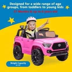 Officially Licensed Toyota Tacoma 12V Kids Ride-On Car With Parent Remote Control 14 Officially Licensed Toyota Tacoma 12V Kids Ride-On Car With Parent Remote Control -Garvee GUEST 31b303ae baf3 44d3 8f56 3cb8c00ded54