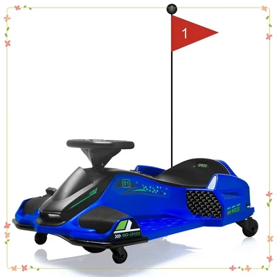12V Ride On Go Kart,Kids Drifting Car With 45W Brushless Quiet Motor 8 12V Ride On Go Kart,Kids Drifting Car With 45W Brushless Quiet Motor - Image 6