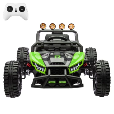 24V Electric UTV, Ride On Toys For Kids, 2x130W Electric Car With Remote Control, 4 Shock Absorbers, LED Lights, Music 10 24V Electric UTV, Ride On Toys For Kids, 2x130W Electric Car With Remote Control, 4 Shock Absorbers, LED Lights, Music - Image 8