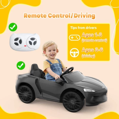 Ride On Car,12V Licensed Electric Car For 3-6 Kids,Electric Car With 2 Speeds 4 Ride On Car,12V Licensed Electric Car For 3-6 Kids,Electric Car With 2 Speeds - Image 2