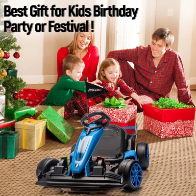 Ride On Go Kart, Kids 24V 7Ah Battery Two 200W Motors, 8MPH Fast Drifting Circling Car, Adjustable Seat Electric Ride Toy, For Kids 8 Ride On Go Kart, Kids 24V 7Ah Battery Two 200W Motors, 8MPH Fast Drifting Circling Car, Adjustable Seat Electric Ride Toy, For Kids - Image 6