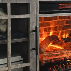 55" Modern TV Stand, Media Entertainment Center Console With Insert Fireplace, TV Media Storage Cabinet Chest For Living Room 15 55" Modern TV Stand, Media Entertainment Center Console With Insert Fireplace, TV Media Storage Cabinet Chest For Living Room -Garvee GUEST 354f6398 7485 4662 aaa9 c3ecd548e225