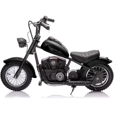 Electric Motorcycle For Kids, 24V 250W Kids Electric Dirt Bike, Two Speed Max Up To 14MPH & 60 Minutes Continuous, With Led Lights 4 Electric Motorcycle For Kids, 24V 250W Kids Electric Dirt Bike, Two Speed Max Up To 14MPH & 60 Minutes Continuous, With Led Lights - Image 2