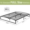 Low Bed Frame, 6 Inch California King Size Metal Platform Bed Frame With Arch Design, Heavy Duty Bed Frame, No Box Spring Needed, Black 2 Low Bed Frame, 6 Inch California King Size Metal Platform Bed Frame With Arch Design, Heavy Duty Bed Frame, No Box Spring Needed, Black -Garvee GUEST 388b13ed dfed 4c7c 9da6 3c3065d13b5b