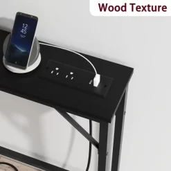 Garvee 5.9" Narrow Sofa Table With Outlets, Skinny Console Table With Storage, Slim Behind Couch Table For Living Room, Hallway, Foyer 17 Garvee 5.9" Narrow Sofa Table With Outlets, Skinny Console Table With Storage, Slim Behind Couch Table For Living Room, Hallway, Foyer -Garvee GUEST 388fb83f 315b 4f66 a9fa c97db07dac86