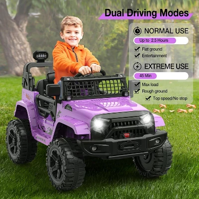 12V Electric Ride Car For Kids With Remote Control,Music Player, Spring Suspension 3 12V Electric Ride Car For Kids With Remote Control,Music Player, Spring Suspension