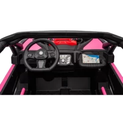 2-Seater 24V Ride-On UTV – Powerful 4WD Electric Car For Kids With Remote Control, Shock Absorbers, Leather Seats, Music & Lights -Garvee GUEST 3a85e623 bd4d 460b bde6 f895d9909045