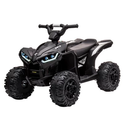 12V Ride On ATV For Kids, Electric Four Wheeler For Toddlers Ages 3-8, With Remote Control, LED Lights, Music, High/Low Speed, USB 9 12V Ride On ATV For Kids, Electric Four Wheeler For Toddlers Ages 3-8, With Remote Control, LED Lights, Music, High/Low Speed, USB - Image 7