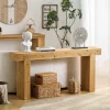 63" Entryway Console Table, Wooden Narrow Behind Couch Table, Rectangular Narrow Long Sofa Table, Sofa Foyer Table For Entryway Hallway Living Room -Garvee GUEST 3bf6550d 1c9a 4eb6 8e45 7f81eb97999b