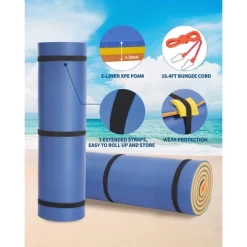 Lily Pad Floating Mat 8/9/12 Ft Extra Large Floating Water Mat 3-Layer Tear-Resistant XPE Foam For Lakes, Pool, Boat, Beach, Ocean -Garvee GUEST 3c84e5e9 3fcb 4942 a023 6721a941ae7f