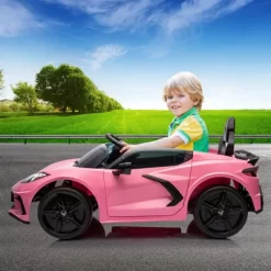 12V Kids Ride-On Sports Car – Licensed Corvette Electric Car Toy With Remote Control, Visual Dashboard, LED Lights & Music 15 12V Kids Ride-On Sports Car – Licensed Corvette Electric Car Toy With Remote Control, Visual Dashboard, LED Lights & Music -Garvee GUEST 3d1f7c4d 5556 48c8 8546 a3477fe2a244