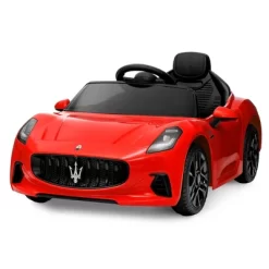Licensed Maserati GranCabrio 12V Kids Ride-On Car W/ Remote, Spring Suspension & LED Lights – Official Electric Vehicle (Ages 3-8) -Garvee GUEST 3ebdd016 2aff 451f af10 c8091918de40
