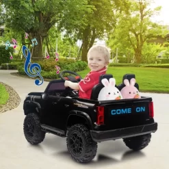 Ride On Truck For Kids, 24V 2 Seater, Battery Powered Vehicle Toddlers Ride On Car Toy With Trunk, Handle, Electric Car For Kids 16 Ride On Truck For Kids, 24V 2 Seater, Battery Powered Vehicle Toddlers Ride On Car Toy With Trunk, Handle, Electric Car For Kids -Garvee GUEST 3efc99c8 d38a 40d3 a641 71c09e9127c5
