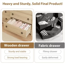 7-Drawer Dresser For Bedroom, Freestanding Storage Wooden Chest Of Drawers -Garvee GUEST 3fee799b 87e0 4a98 a70e 7efcf69fcc79