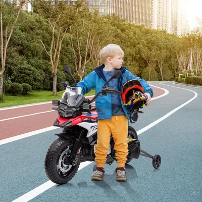 Ride On Motorcycle, 12V 7AH, Licensed BMW Kids Motorcycle, High/Low Speed, EVA Tire, LED Headlights, Ride On Car For Kids 6 Ride On Motorcycle, 12V 7AH, Licensed BMW Kids Motorcycle, High/Low Speed, EVA Tire, LED Headlights, Ride On Car For Kids - Image 4