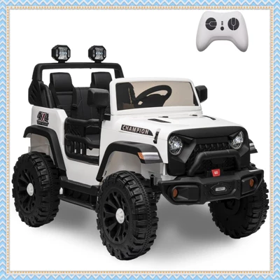 24V 2 Seater Ride On Toys For Kids, Ride On Truck With Remote Control, Bluetooth,2X200W Powerful Motors, Lights, Powered Wheels For Boys Girls 14 24V 2 Seater Ride On Toys For Kids, Ride On Truck With Remote Control, Bluetooth,2X200W Powerful Motors, Lights, Powered Wheels For Boys Girls - Image 12