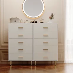 White 5 Drawer Dresser,Tall Narrow Chest Of Drawers,Wooden Skinny Dresser With Gold Metal Handles And Legs,Modern Storage Drawer Cabinet 11 White 5 Drawer Dresser,Tall Narrow Chest Of Drawers,Wooden Skinny Dresser With Gold Metal Handles And Legs,Modern Storage Drawer Cabinet -Garvee GUEST 422241ad 4966 4817 8570 c5ac5ca28e68