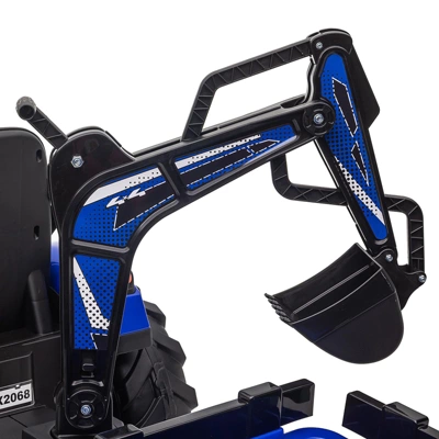 24V Kids Electric Car, 2 Seater Ride On Car For Kids, Excavator & Bulldozer, Electric Vehicle W/Trailer 10 24V Kids Electric Car, 2 Seater Ride On Car For Kids, Excavator & Bulldozer, Electric Vehicle W/Trailer - Image 8