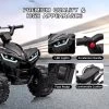 12V Kids Ride On ATV,Battery Powered Electric Four Wheeler With Music, Led Lights, High/Low Speed Modes -Garvee GUEST 43ab3eda 791e 4b23 bafe 878761367722
