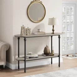 Whizmax Console Table, 43.3" Entryway Table With Storage, 2 Tier Sofa Table, Behind Couch Table For Living Room, Hallway, Entryway 19 Whizmax Console Table, 43.3" Entryway Table With Storage, 2 Tier Sofa Table, Behind Couch Table For Living Room, Hallway, Entryway -Garvee GUEST 43d0caa0 035d 4937 ac7a a3eb124e1218