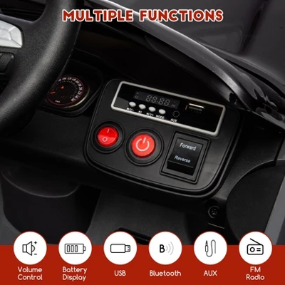 Licensed Dodge Ride-On Car, 12V Electric Vehicle For Kids With Remote Control, Ride On Toys With LED Lights, MP3 Player – Boys & Girls Gifts 5 Licensed Dodge Ride-On Car, 12V Electric Vehicle For Kids With Remote Control, Ride On Toys With LED Lights, MP3 Player – Boys & Girls Gifts - Image 3