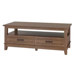 Farmhouse Coffee Table With Drawers, 47.2" Center Table Rustic Coffee Tables White Brown Living Room Table 18 Farmhouse Coffee Table With Drawers, 47.2" Center Table Rustic Coffee Tables White Brown Living Room Table -Garvee GUEST 46a75dd8 48b6 4671 9aca ca9b90b99b8d