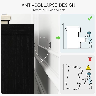 7-Drawer Modern Dresser With Metal Handles, Wooden Chest Of Drawers Organizer For Bedroom And Living Room Storage 8 7-Drawer Modern Dresser With Metal Handles, Wooden Chest Of Drawers Organizer For Bedroom And Living Room Storage - Image 6