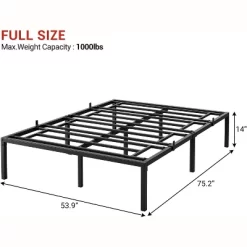 Garvee Metal Platform Bed Frame With Storage, Steel Slat Support, No Box Spring Needed, Easy Assembly Mattress Foundation -Garvee GUEST 4781ca58 2bf1 462c 941b 38254dfb7b2a