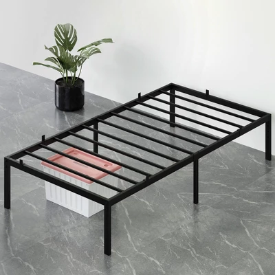 Garvee 14 Inch Twin/Full/Queen Bed Frame With Storage,Metal Platform Twin Bed Frame No Box Spring Needed Steel Slat Support Easy Assembly 9 Garvee 14 Inch Twin/Full/Queen Bed Frame With Storage,Metal Platform Twin Bed Frame No Box Spring Needed Steel Slat Support Easy Assembly - Image 7