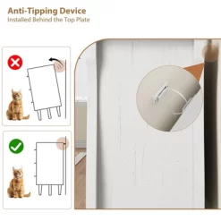 Garvee Natural 3 Drawer Dresser, Mid-Century Nightstand 3 Chest Of Drawer With Curved Leg Bedside End Table For Living Room Bedroom Entryway Nursery -Garvee GUEST 4c423c76 3512 4523 9152 dc16be05e9ff