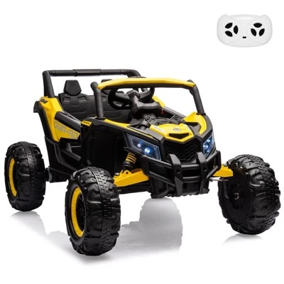 Ride On UTV Car, 24V Battery Powerd Electric Off-Road UTV Car, Remote Control, Music, LED Lights, Ride On Car For Boys Girls 14 Ride On UTV Car, 24V Battery Powerd Electric Off-Road UTV Car, Remote Control, Music, LED Lights, Ride On Car For Boys Girls - Image 12