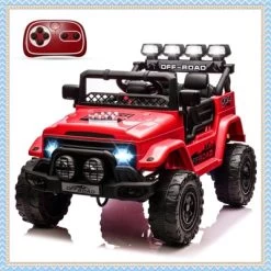 12V Kids Ride On Car, Electric Truck Ride On Toys With 5MPH Max Speed, Remote Control, LED Lights, And Music For Kids Gifts -Garvee GUEST 4fc2bf8c 301f 46dc ac18 df0c78d94c8a