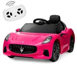 Licensed Maserati Gran Cabrio Ride-On Car For Kids, 12V Battery Powered, Remote Control, Spring Suspension, Double Doors, LED Lights -Garvee GUEST 4ffda990 b566 4ca8 8641 f47030f83069