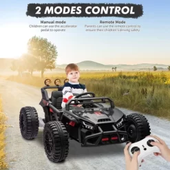 24V Electric UTV, Ride On Toys For Kids, 2x130W Electric Car With Remote Control, 4 Shock Absorbers, LED Lights, Music 16 24V Electric UTV, Ride On Toys For Kids, 2x130W Electric Car With Remote Control, 4 Shock Absorbers, LED Lights, Music -Garvee GUEST 50d198b8 8fe0 4a1a bfbf b9626303373c