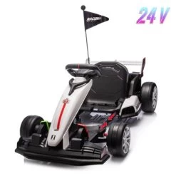 Garvee 24V Electric Go Kart For Kids Ages 6-12, 7.5MPH High-Speed Drift Car With Adjustable Seat, 2×200W Motors,7Ah Battery,135lbs Max Load -Garvee GUEST 514aec6e 86b7 4783 a353 56dca452e202