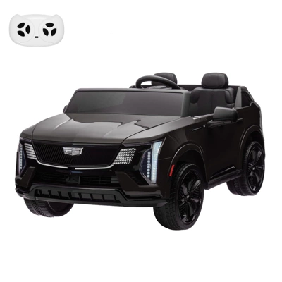2 Seater Ride On Car For Kids, 24V Licensed Cadillac Electric Car Toy, Ride On Truck With Remote Control, Suspension, Music, LED 9 2 Seater Ride On Car For Kids, 24V Licensed Cadillac Electric Car Toy, Ride On Truck With Remote Control, Suspension, Music, LED - Image 7