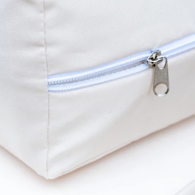 Outdoor Chaise Lounge Chair Set Of 3, Acacia Wood Conversation Set With Coffee Table, Pool Sunbathing Recliner With Ottoman For Porch Backyard 5 Outdoor Chaise Lounge Chair Set Of 3, Acacia Wood Conversation Set With Coffee Table, Pool Sunbathing Recliner With Ottoman For Porch Backyard - Image 4