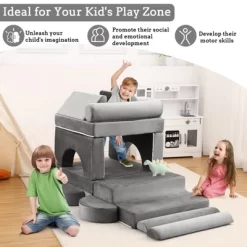 Kids Couch 13PCS Play Couch,modular Kids Play Couch For Playroom, Playhouse Play Set For Toddlers Babies, Foam Modular Sectional Sofa -Garvee GUEST 54136a18 4968 4132 a9c9 7809294bc835