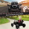 Ride On UTV Car, 24V Battery Powerd Electric Off-Road UTV Car, Remote Control, Music, LED Lights, Ride On Car For Boys Girls