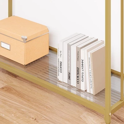 Narrow Console Table With Engineered Wood Shelf And Metal Frame, Small Entryway Sofa Table For Living Room, Foyer, Bedroom, Behind Couch 7 Narrow Console Table With Engineered Wood Shelf And Metal Frame, Small Entryway Sofa Table For Living Room, Foyer, Bedroom, Behind Couch - Image 5