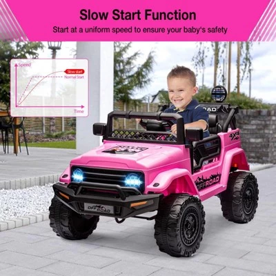12V Kids Ride On Truck Car With Remote Control - Electric Ride On Toys For Toddlers 4 12V Kids Ride On Truck Car With Remote Control - Electric Ride On Toys For Toddlers - Image 2