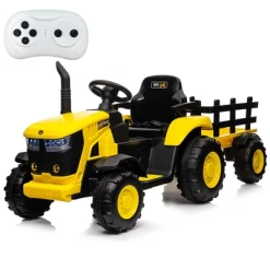 Garvee 12V Kids Ride On Tractor With Remote Control, Tractor With Trailer,Music, 3-Gear-Shift, Safety Belt,for Boys Girls 25 Garvee 12V Kids Ride On Tractor With Remote Control, Tractor With Trailer,Music, 3-Gear-Shift, Safety Belt,for Boys Girls -Garvee GUEST 55cd4f99 696d 4107 839a dd56fbc6dde4