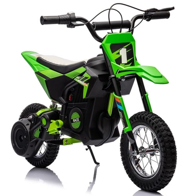 Kids Ride On Electric Motorcycle,250W Motor 13.6MPH Fast Speed Dirt Bike, Off-Road Bike,Twist Grip Throttle, Air-Filled Tires,for Teens 10 Kids Ride On Electric Motorcycle,250W Motor 13.6MPH Fast Speed Dirt Bike, Off-Road Bike,Twist Grip Throttle, Air-Filled Tires,for Teens - Image 8