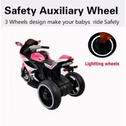 Electric Motorcycle/ 12 V Kids Toys Motorcycle/Kids Electric Car/electric Ride On Toys For 3 4 5 6 Years Boys Girls With Training Wheels -Garvee GUEST 580bfe64 c46e 45e5 aa4e db547966d1c1
