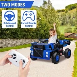 Ride On Dump Truck For Kids,12V Ride On Construction Vehicle With Remote Control, Shovel, Music Player, Shock Absorption, For 3+ -Garvee GUEST 5a28316d caf8 42e2 8e5d c4aa9d0f1cdf