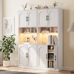 71" Tall Kitchen Storage Cabinets, Pantry Cabinet With Microwave Shelf -Garvee GUEST 5a336d83 f481 4a24 a0ec 4e02dc1db64f