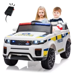 12V Police Electric Ride-On Car For Kids, Remote Control, 66lbs Capacity, LED Lights, Megaphone, Music, Spring Suspension 17 12V Police Electric Ride-On Car For Kids, Remote Control, 66lbs Capacity, LED Lights, Megaphone, Music, Spring Suspension -Garvee GUEST 5a9ef93a d388 4a00 8ac3 81913f4113d8