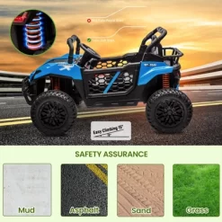 Garvee 24V Ride On UTV For Big Kids, 2 Seater Electric Car With Remote Control, LED Lights, Shock Absorbers, Storage, Ride On Toy For Kids 21 Garvee 24V Ride On UTV For Big Kids, 2 Seater Electric Car With Remote Control, LED Lights, Shock Absorbers, Storage, Ride On Toy For Kids -Garvee GUEST 5e49d2d8 81c5 4deb a466 91f15769d30d